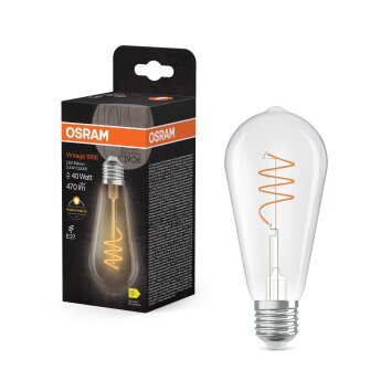 Luminaires Osram E27 3.4 Watt blanc chaud 470 Lumen