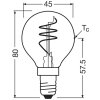 Luminaires Osram E14 4.9 Watt blanc chaud 470 Lumen