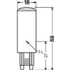 Luminaires Osram G9 4.9 Watt blanc chaud 806 Lumen