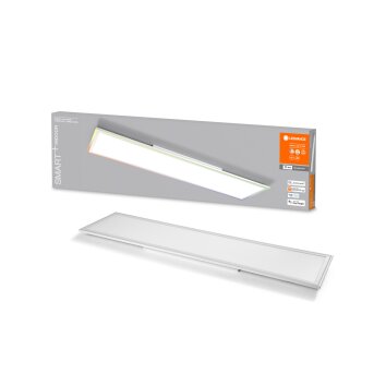 Plus Applique murale / Plafonnier Luminaires Ledvance LED Blanc, 1 lumière, Changeur de couleurs