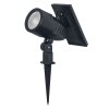 WIF Lampe solaire Luminaires Ledvance LED Noir, 1 lumière, Détecteur de mouvement, Changeur de couleurs