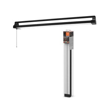 LINE Applique murale / Plafonnier Luminaires Ledvance LED Noir, 1 lumière