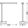 PANAN Applique murale / Plafonnier Luminaires Ledvance LED Blanc, 1 lumière