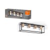 DECOR Applique murale / Plafonnier Luminaires Ledvance Noir, 4 lumières