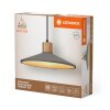 DECOR Applique murale / Plafonnier Luminaires Ledvance Gris, Couleur bois, 1 lumière