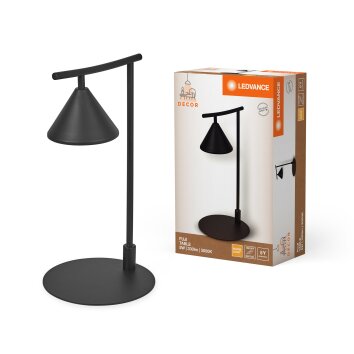 DECOR Applique murale / Plafonnier Luminaires Ledvance LED Noir, 1 lumière