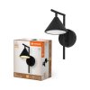 DECOR Applique murale / Plafonnier Luminaires Ledvance LED Noir, 1 lumière