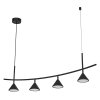 DECOR Applique murale / Plafonnier Luminaires Ledvance LED Noir, 4 lumières