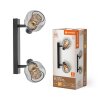 DECOR Applique murale / Plafonnier Luminaires Ledvance LED Noir, 2 lumières