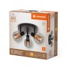 DECOR Applique murale / Plafonnier Luminaires Ledvance Noir, 3 lumières