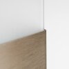 Applique murale d'extérieur Vara LED Acier inoxydable, 2 lumières