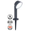 Spot sur pieu Lutec Dakota LED Anthracite, 1 lumière