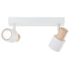 Pini Spot de plafond Luminaires Brilliant Blanc, 2 lumières