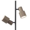 Cadiz Lampadaire Luminaires Brilliant Noir, 2 lumières