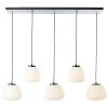 Kaizen Suspension Luminaires Brilliant Noir, 5 lumières