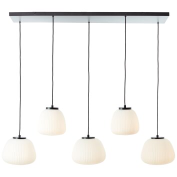 Kaizen Suspension Luminaires Brilliant Noir, 5 lumières