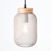 Giada Suspension Luminaires Brilliant Gris, 1 lumière