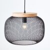 Giada Suspension Luminaires Brilliant Noir, 1 lumière