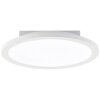 Briston Plafonnier Luminaires Brilliant LED Blanc, 1 lumière, Télécommandes