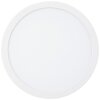 Briston Plafonnier Luminaires Brilliant LED Blanc, 1 lumière, Télécommandes