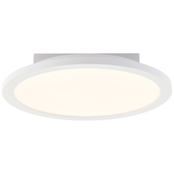 Briston Plafonnier Luminaires Brilliant LED Blanc, 1 lumière, Télécommandes