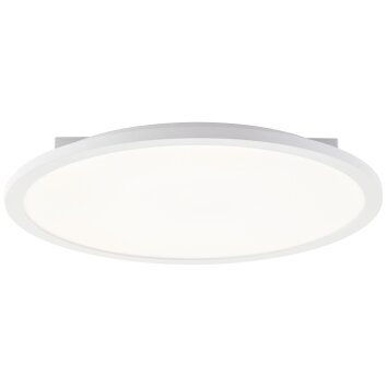 Briston Plafonnier Luminaires Brilliant LED Blanc, 1 lumière, Télécommandes