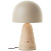 Lampe Champignon  Nalam Lampe à poser Luminaires Brilliant Beige, 1 lumière