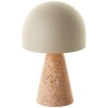 Lampe Champignon  Nalam Lampe à poser Luminaires Brilliant Beige, 1 lumière