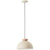 Nalam Suspension Luminaires Brilliant Beige, 1 lumière