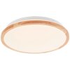 Bario Plafonnier Luminaires Brilliant LED Blanc, 1 lumière