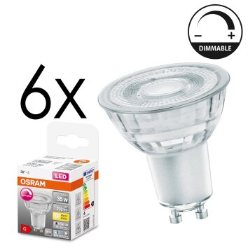 GU10 LED 3.7 Watt blanc chaud dimmable 230 Lumen