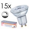 GU10 LED 4.5 Watt blanc chaud dimmable 350 Lumen