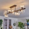 Chehalis Plafonnier, Boule lumineuse Clair, 8 lumières