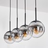 Gastor Suspension, Boule lumineuse, Suspension Clair, Fumé, 4 lumières