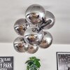 Gastor Plafonnier, Boule lumineuse Fumé, 8 lumières