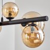 Chehalis Suspension, Boule lumineuse, Suspension Ambre, 8 lumières