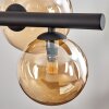 Chehalis Suspension, Boule lumineuse, Suspension Ambre, 8 lumières