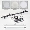 Chehalis Suspension, Boule lumineuse, Suspension Blanc, 8 lumières