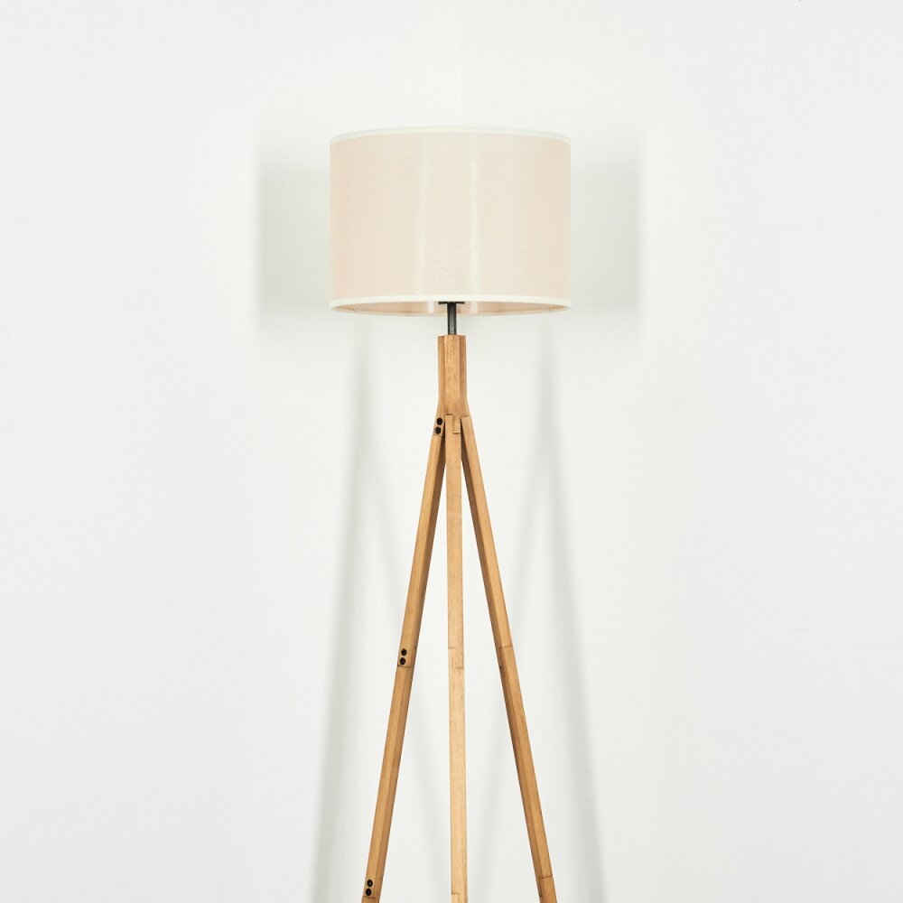 Bassagoda Lampadaire Écru, 1 lumière