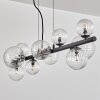 Chehalis Suspension, Boule lumineuse, Suspension Clair, 10 lumières