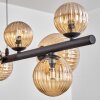 Chehalis Suspension, Boule lumineuse, Suspension Ambre, 10 lumières