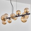 Chehalis Suspension, Boule lumineuse, Suspension Ambre, 10 lumières