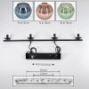 Koyoto Suspension, Boule lumineuse, Suspension Bleu, Vert, Cuivré, 4 lumières