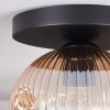 Ripoll Plafonnier, Boule lumineuse Ambre, Clair, 1 lumière