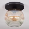 Ripoll Plafonnier, Boule lumineuse Ambre, Clair, 1 lumière