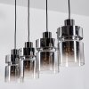 Hasvik Suspension, Suspension Chrome, Fumé, 4 lumières