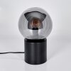 Gastor Boule lumineuse, Lampe de bureau, Lampe à poser Fumé, 1 lumière