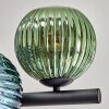 Koyoto Plafonnier, Boule lumineuse Bleu, Vert, Cuivré, 8 lumières