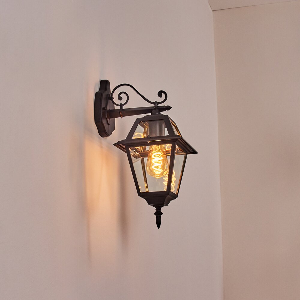 Fornelos Luminaire extérieur, Lampe murale d´extérieur, Applique murale Noir, 1 lumière