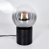 Gastor Boule lumineuse, Lampe de bureau, Lampe à poser Clair, Fumé, 1 lumière